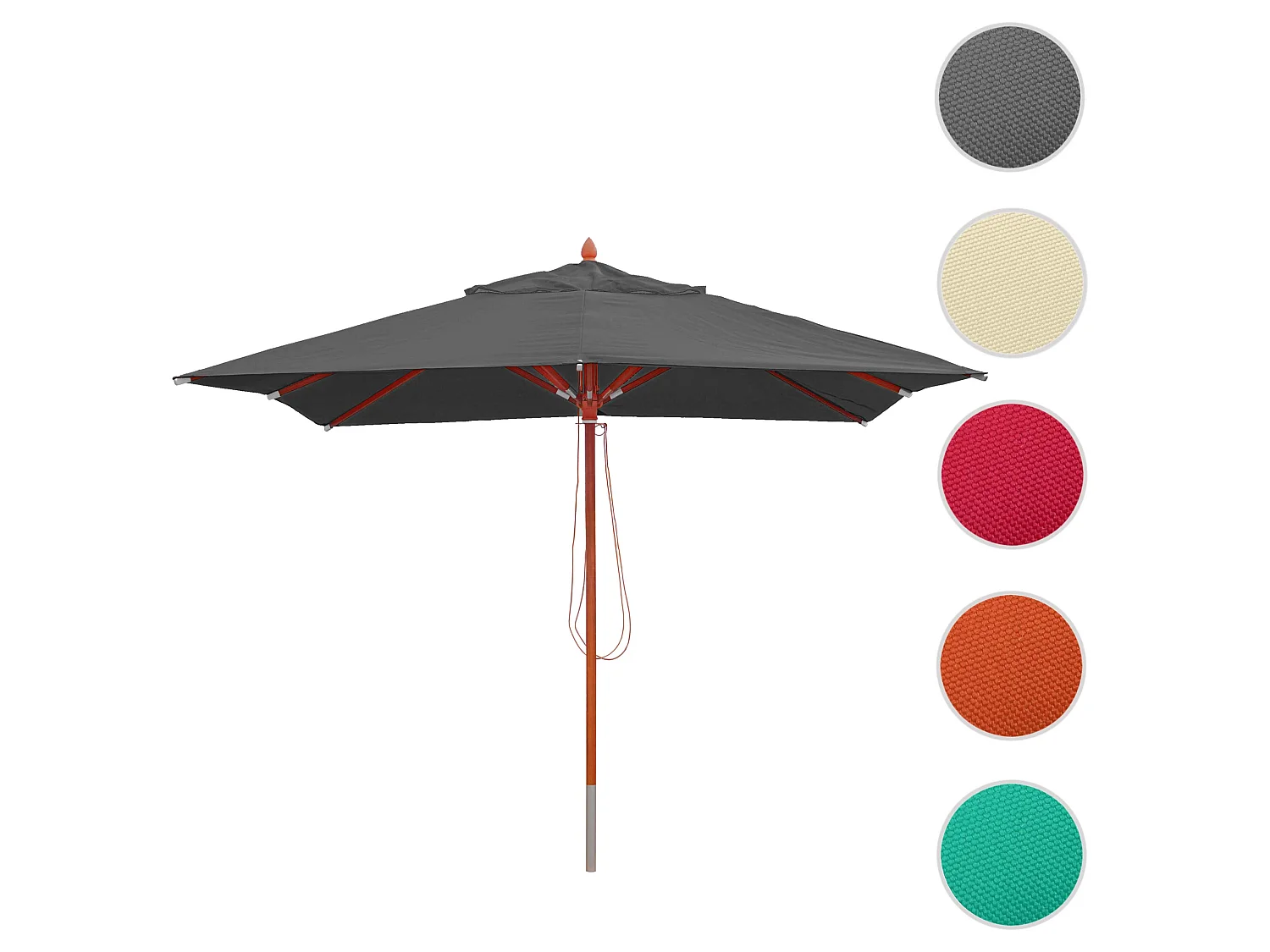 Restaurantparasol MCW-C57 I,  antracit