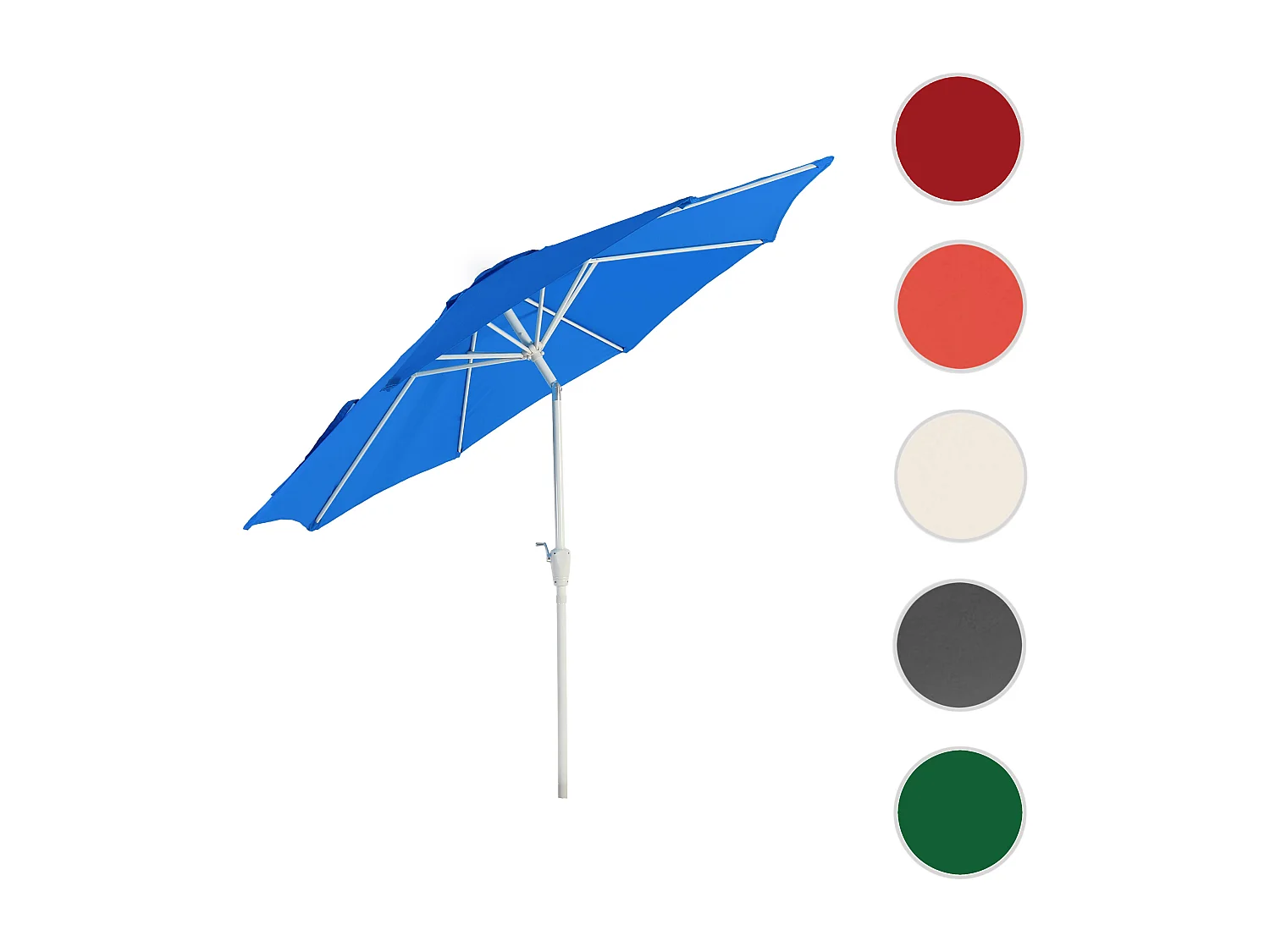 Parasol Asti II,  niebieski