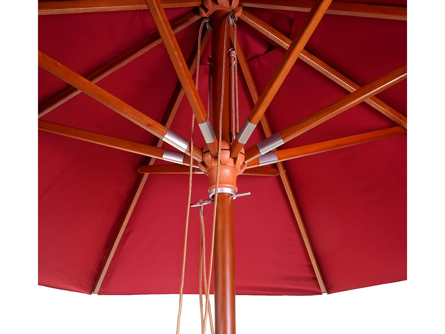 Gastronomie Sonnenschirm MCW-C57 II rund, Bordeaux