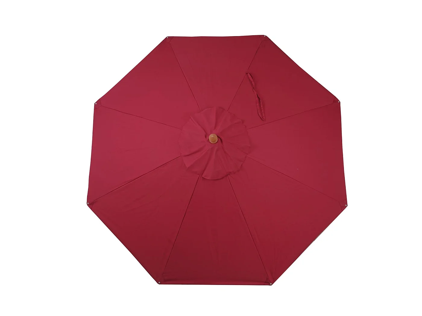 Restaurantparasol MCW-C57 II, rund,  bordeaux