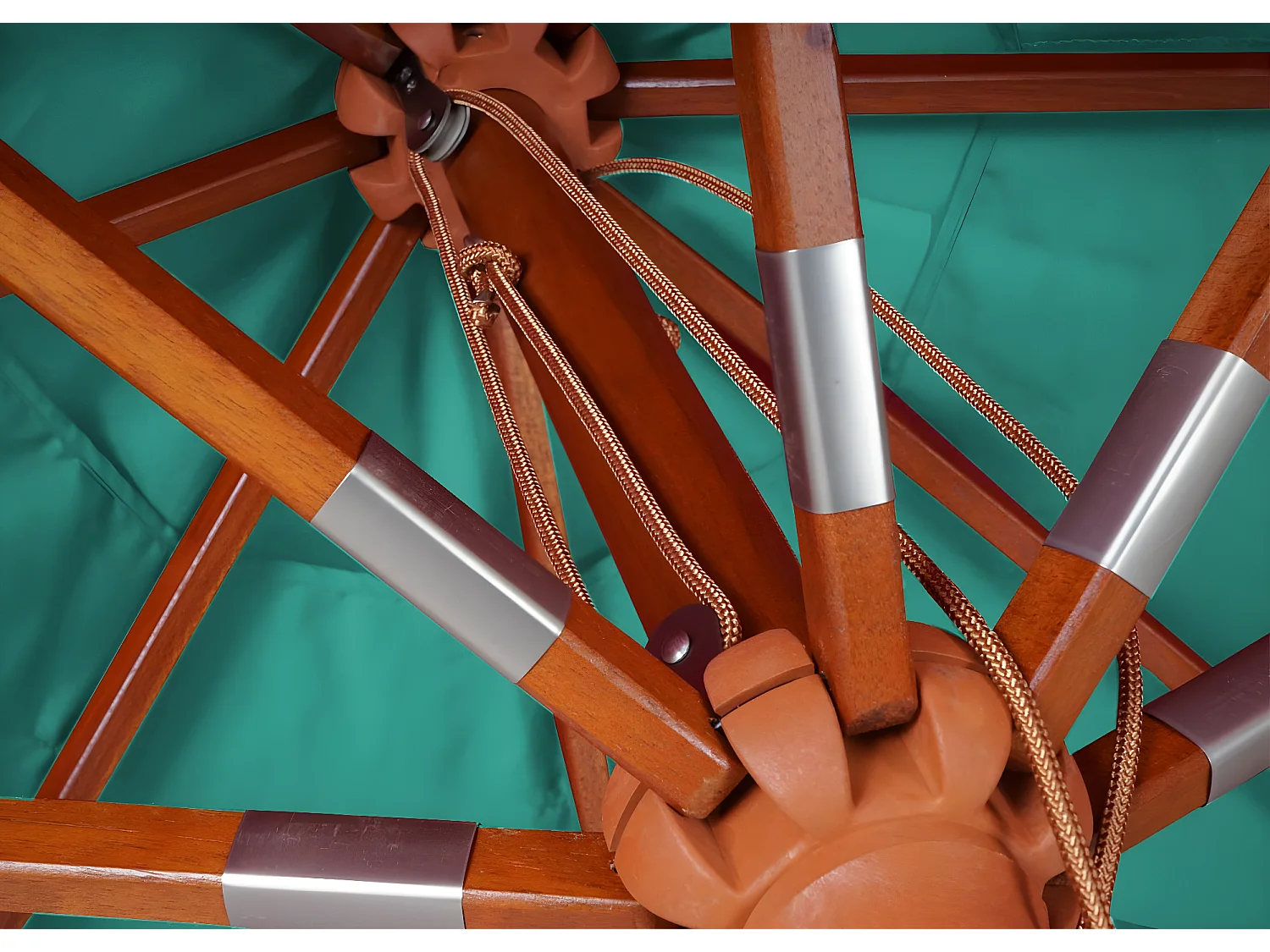 Cateringparasol MCW-C57 I,  blauwgroen