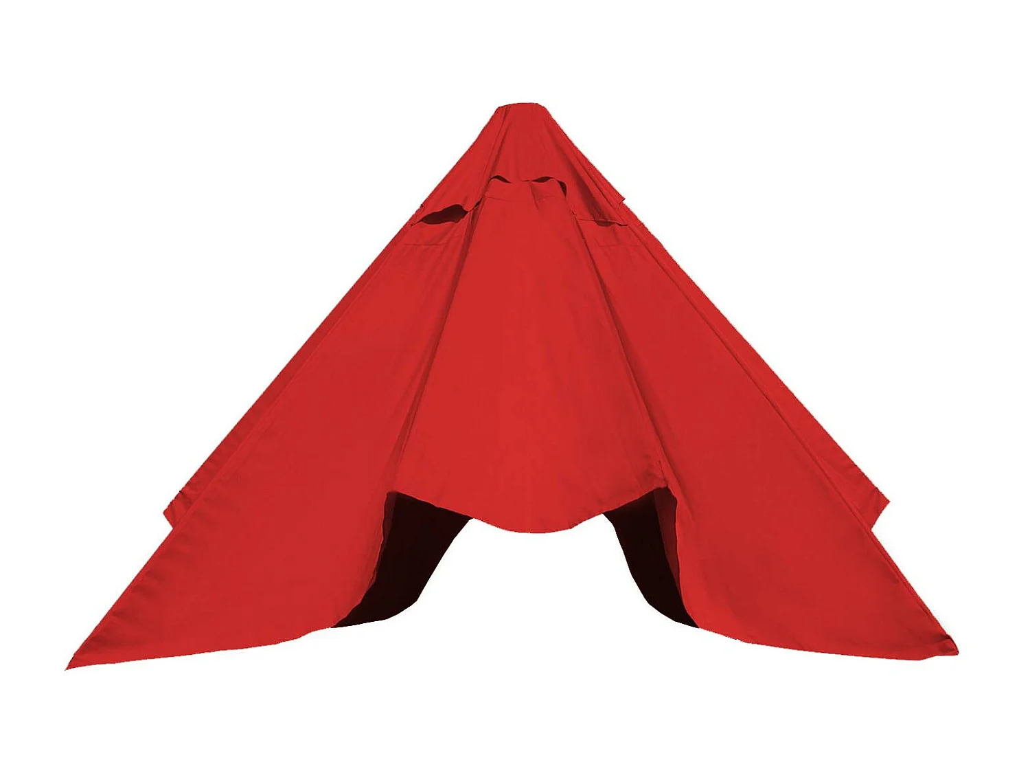 Vervangende hoes parasol MCW-D20,  rood