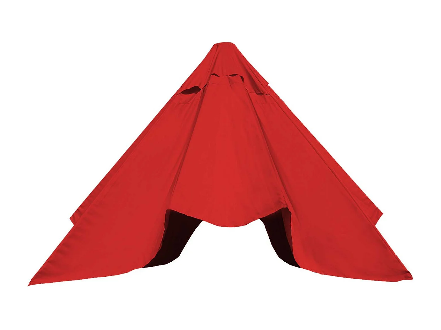 Replacement cover for the MCW-D20 parasol,  red