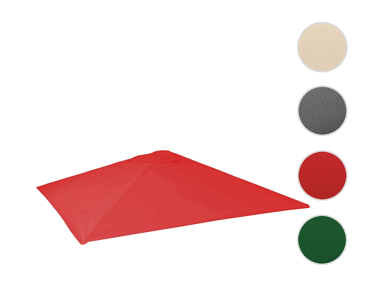 Replacement cover for the MCW-D20 parasol,  red