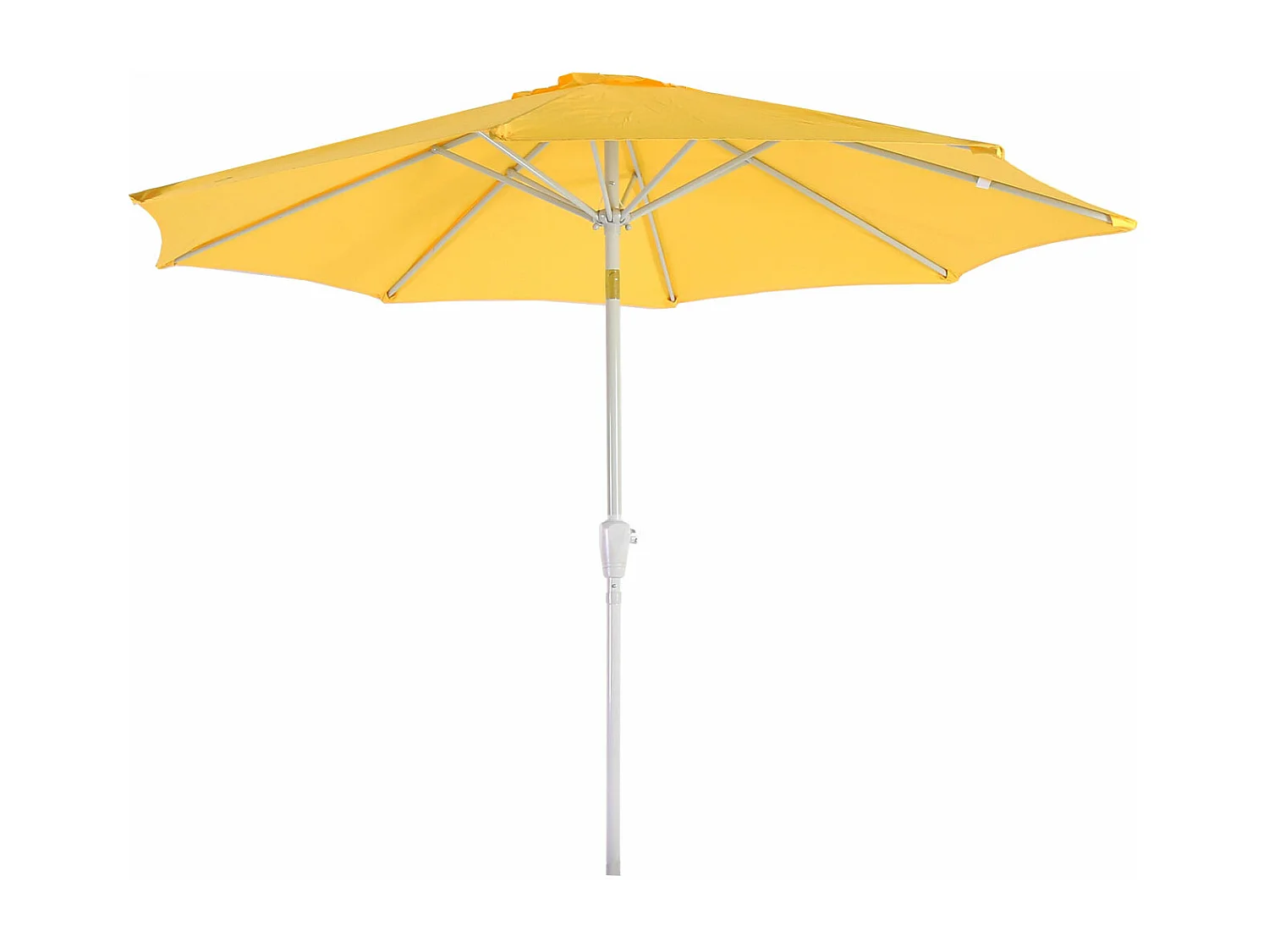 Parasol Asti II kantelbaar,  geel