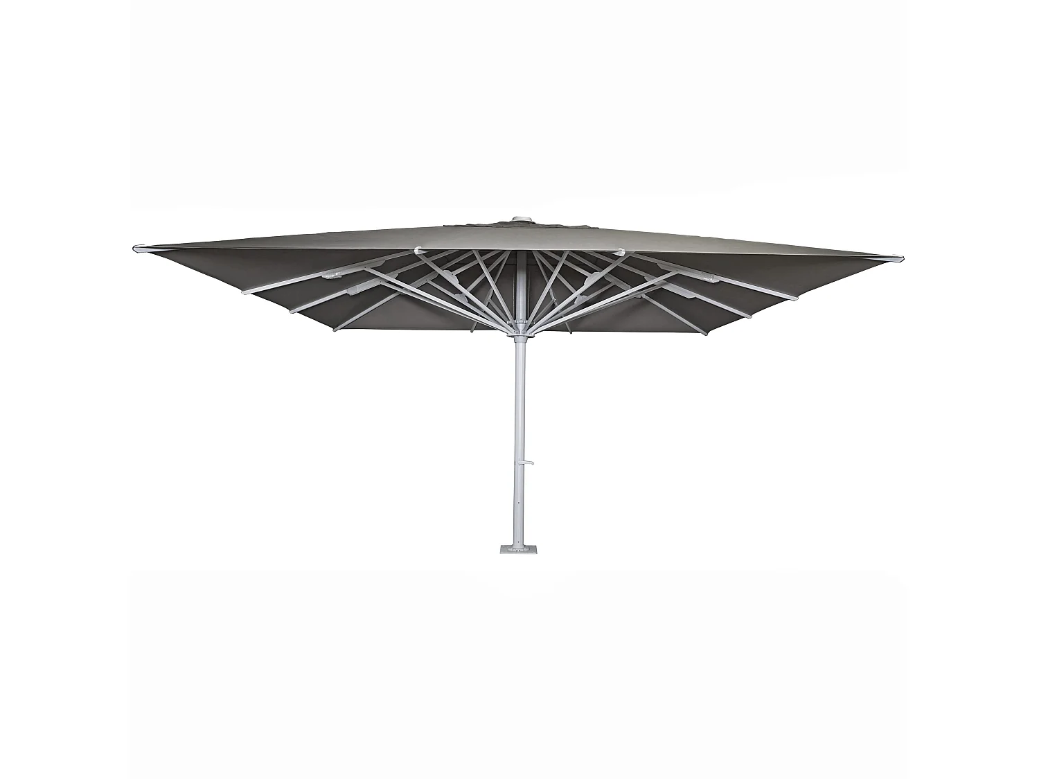 Gastronomie-Luxus-Sonnenschirm MCW-D20b, Anthrazit