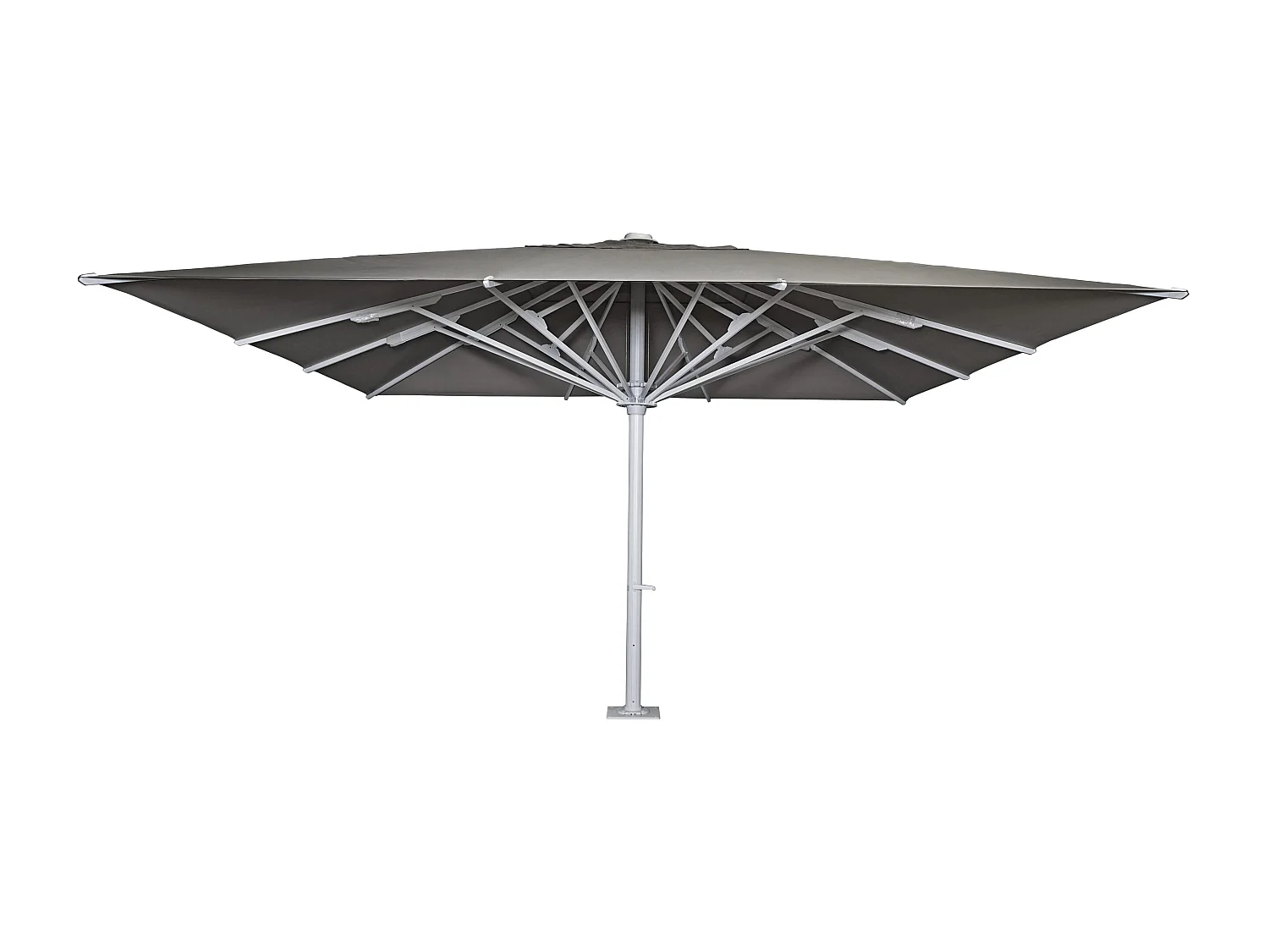 Gastronomie-Luxus-Sonnenschirm MCW-D20b, Anthrazit