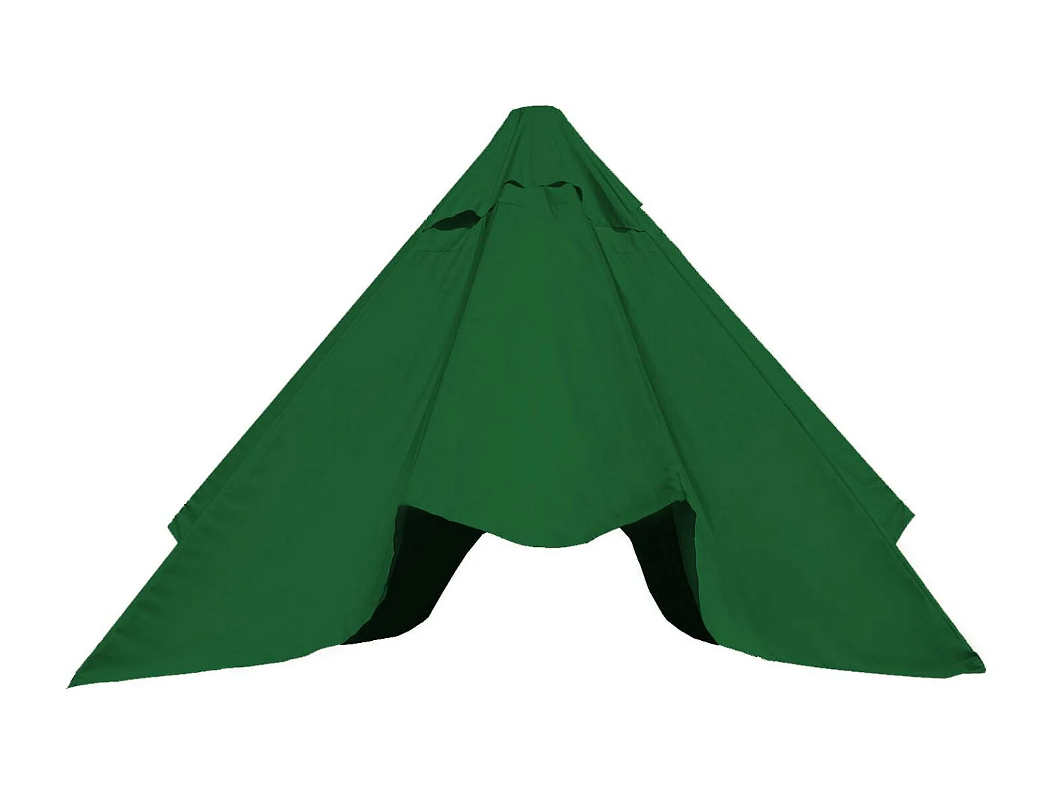 Vervangende hoes parasol MCW-D20,  donkergroen