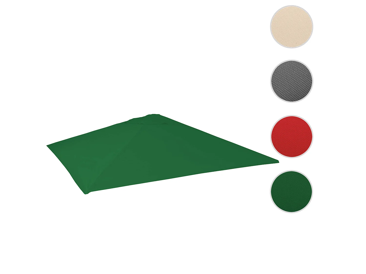 Zapasowa osłona do parasola MCW-D20,  ciemnozielony