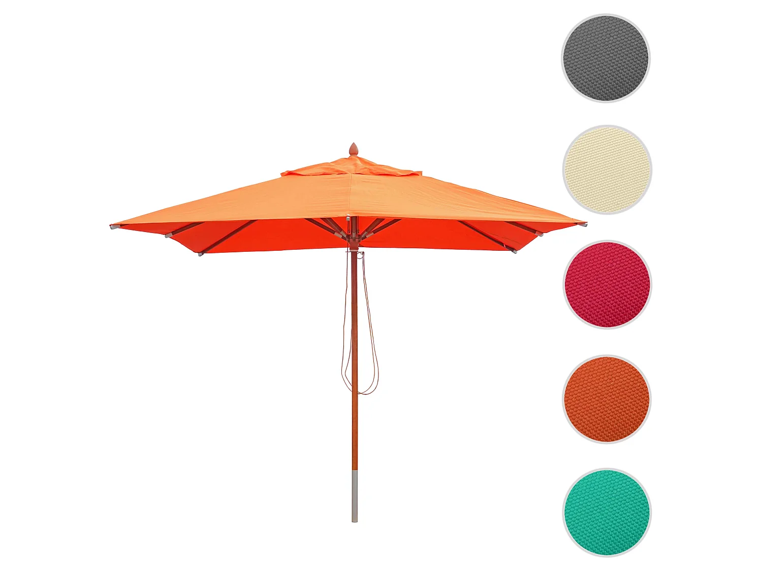 Restaurantparasol MCW-C57 I,  terrakotta