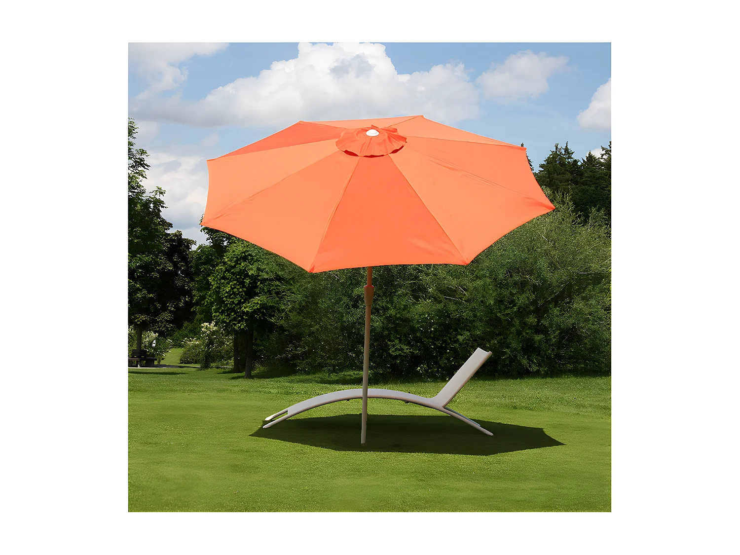 Parasol Asti II uchylny,  terakota