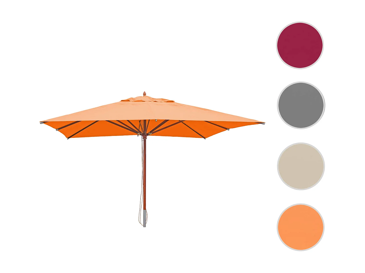 Gastronomie Parasol MCW-C57 II,  terracotta
