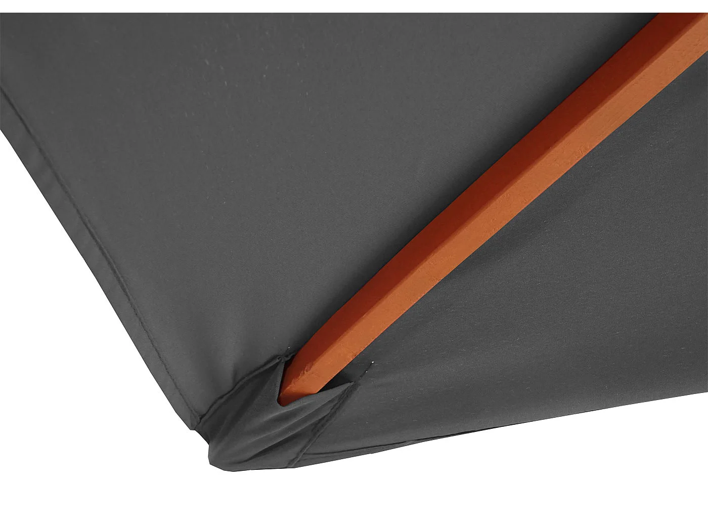 Ombrellone giardino spiaggia N83 Florida 3x4m poliestere ~ antracite