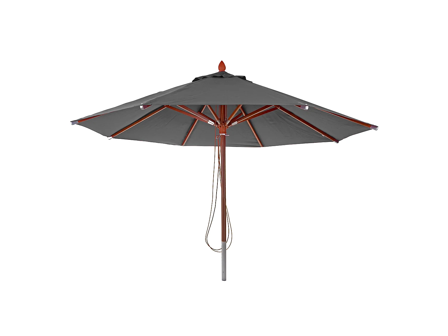 Gastronomie Sonnenschirm MCW-C57 II rund, Anthrazit