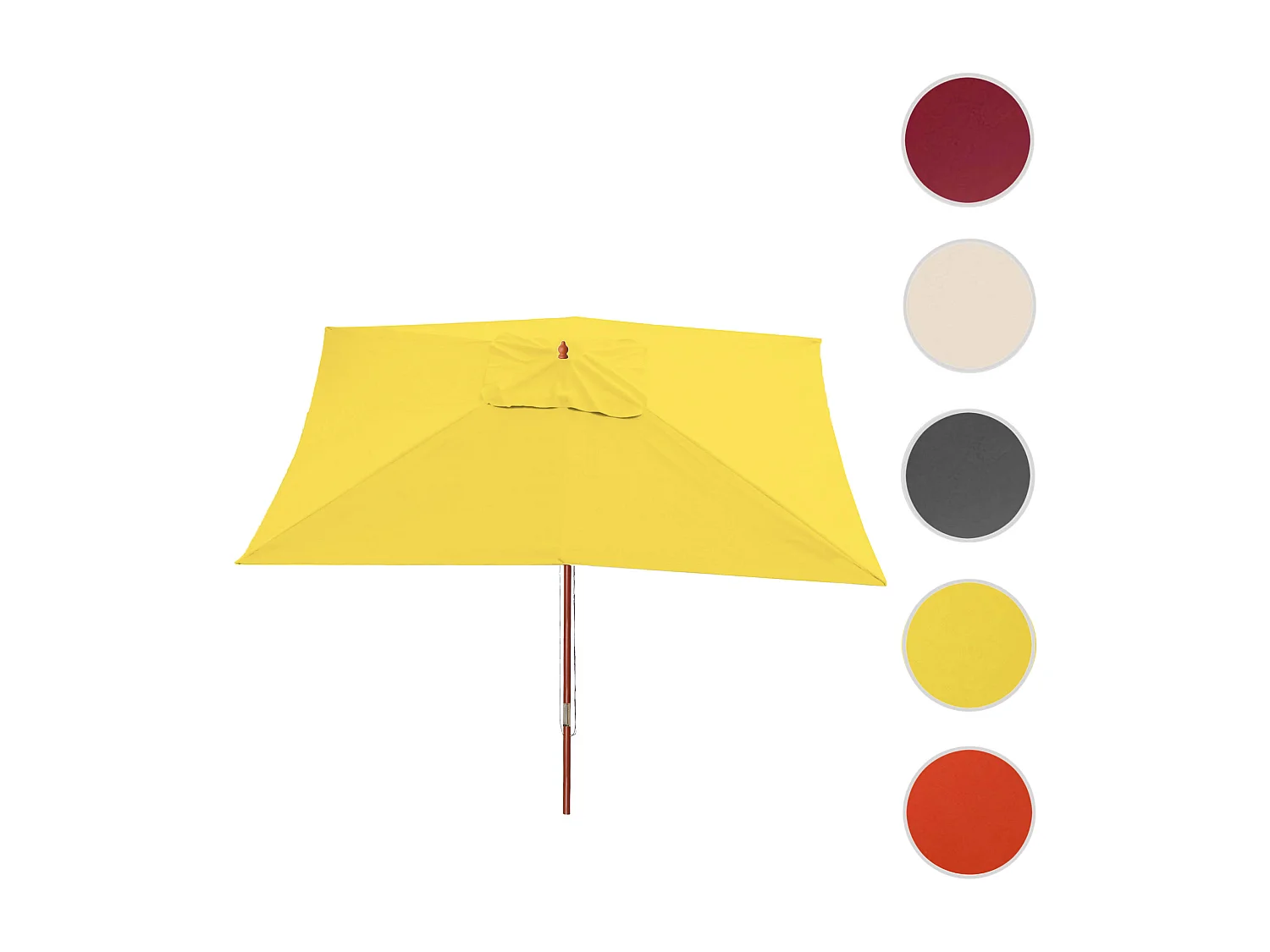 Parasol Lisbon II,  żółty