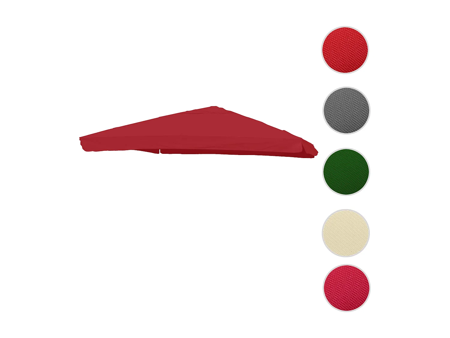 Ersatz-Bezug für Schirm MCW-A96 III, Bordeaux