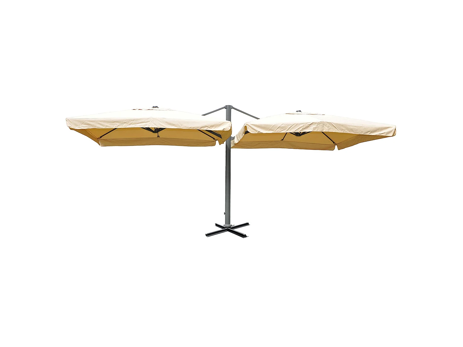 Podwójny ekran sygnalizacji świetlnej T44,  kremowo-beżowy