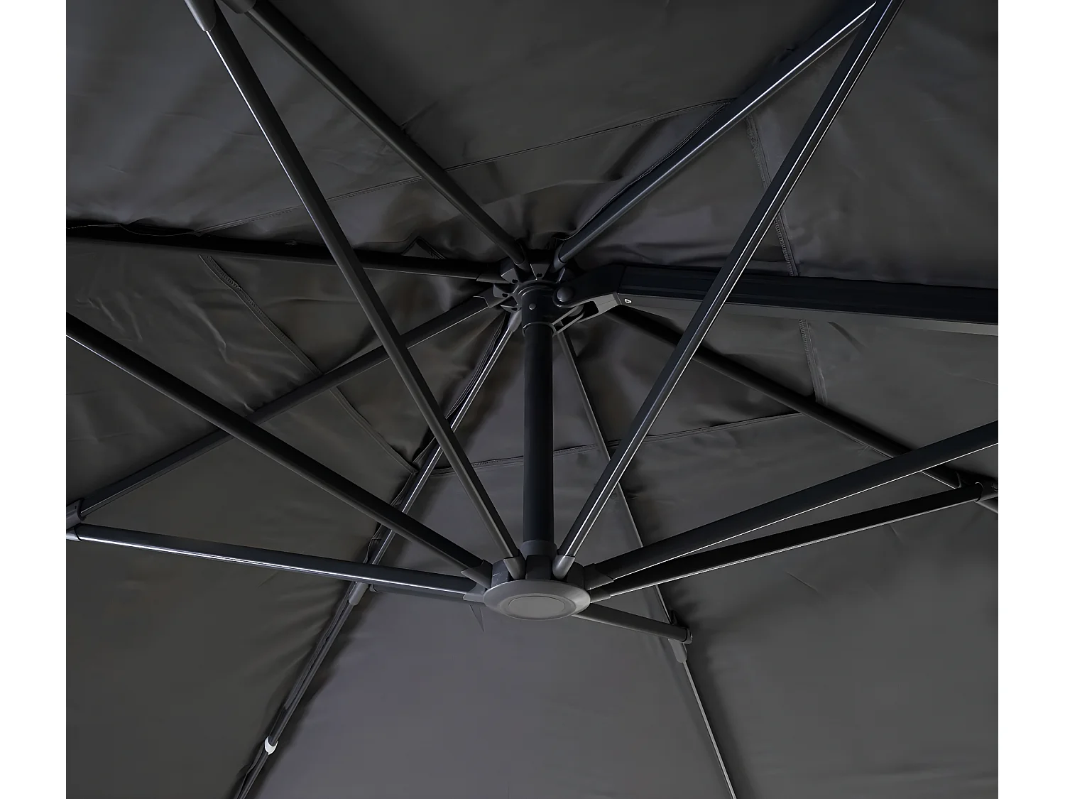 Parasol świetlny MCW-A96 III,  klapa, antracyt bez stojaka