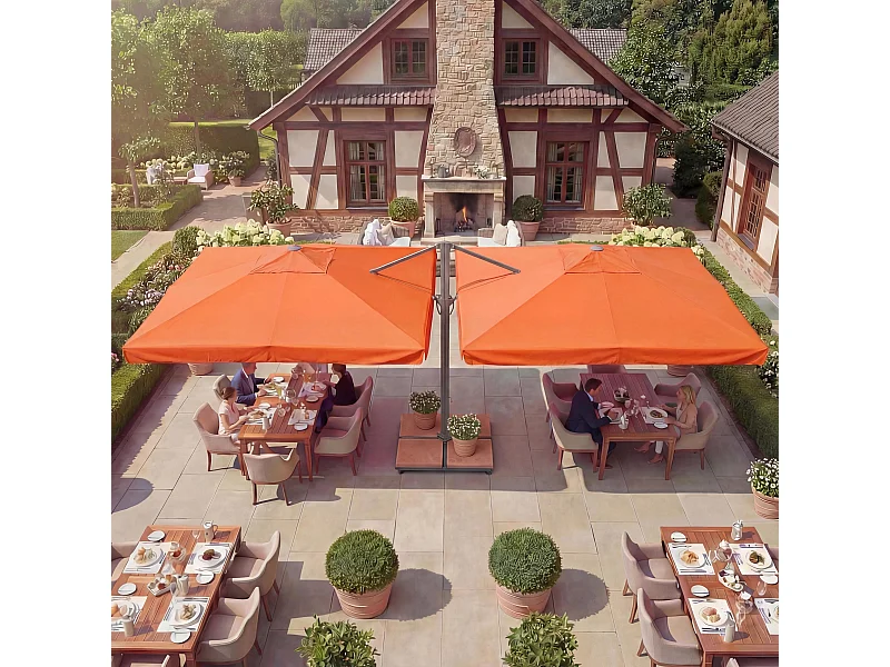 Podwójny ekran sygnalizacji świetlnej T44,  terakota