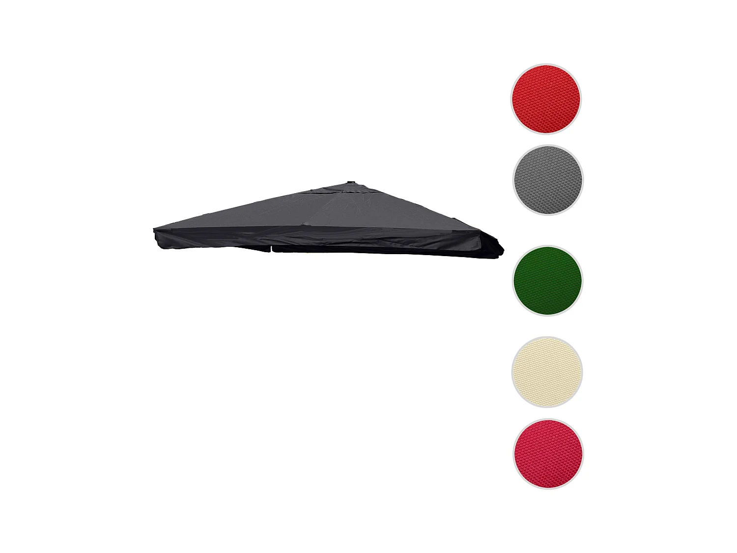Ersatz-Bezug für Schirm MCW-A96 III, Anthrazit