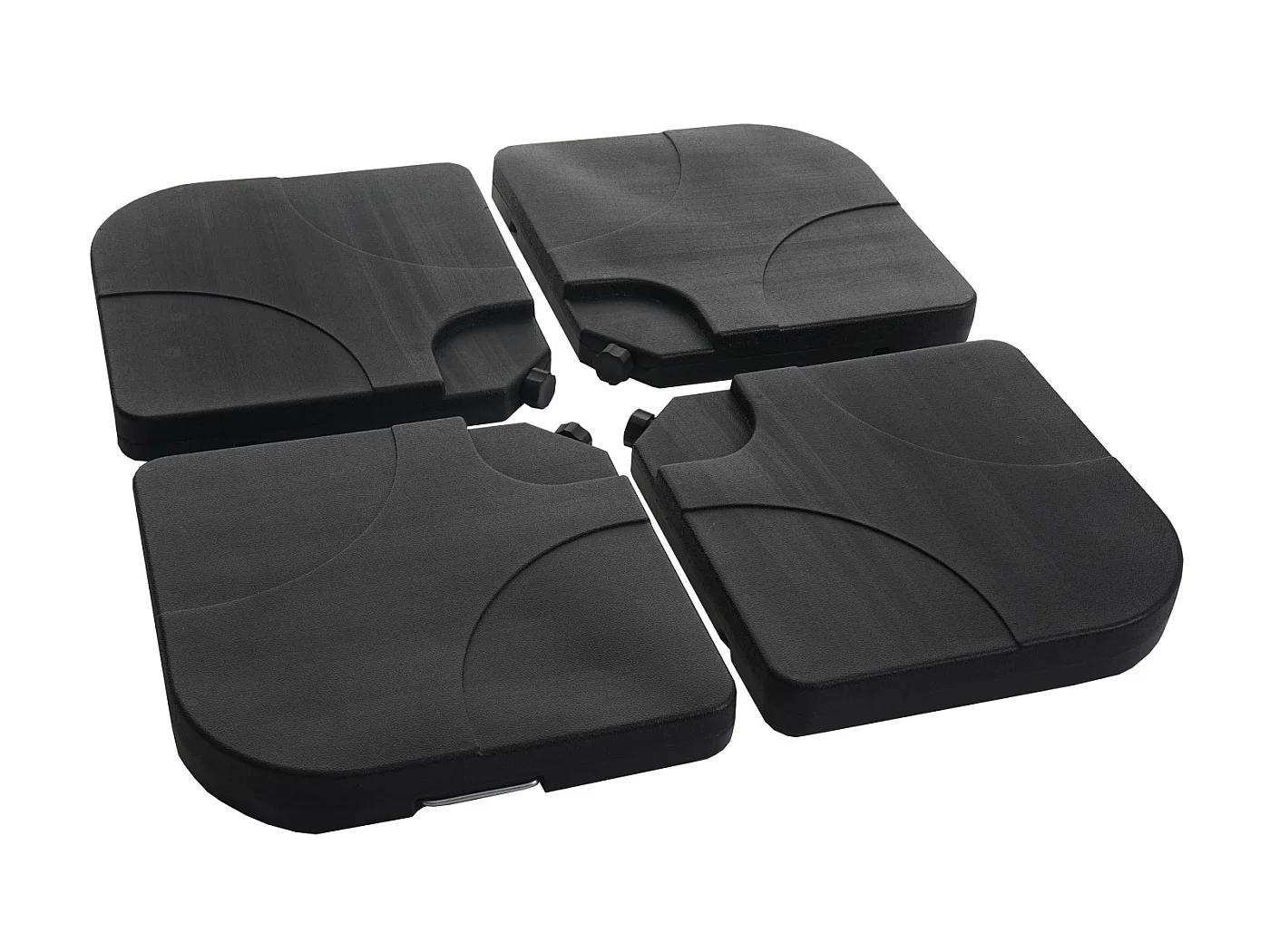 Parasol do świateł drogowych MCW-A96 I obrotowy,  czerwony ze stojakiem, obrotowy