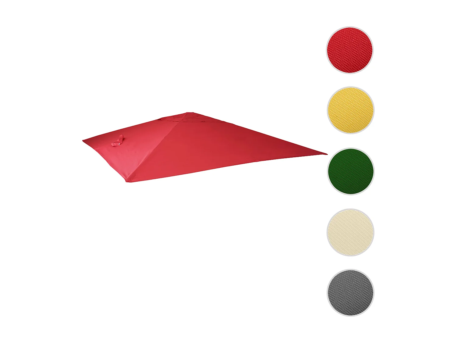 Wymienny pokrowiec na parasol MCW-A96 I,  czerwony