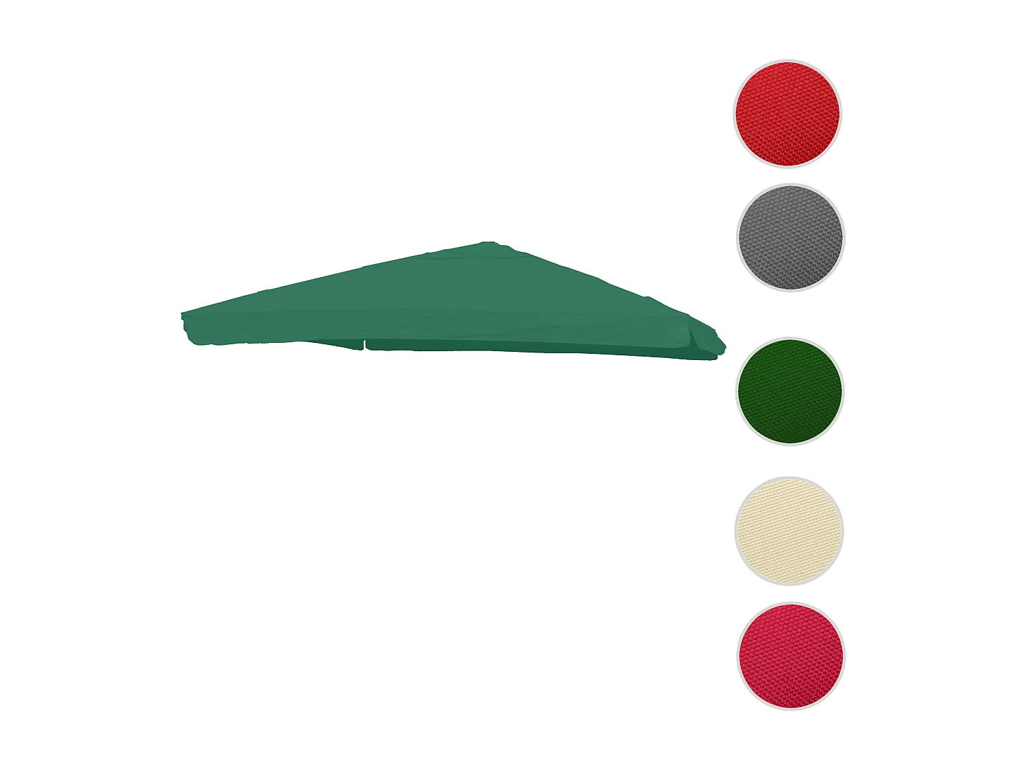 Ersatz-Bezug für Schirm MCW-A96, Dunkelgrün
