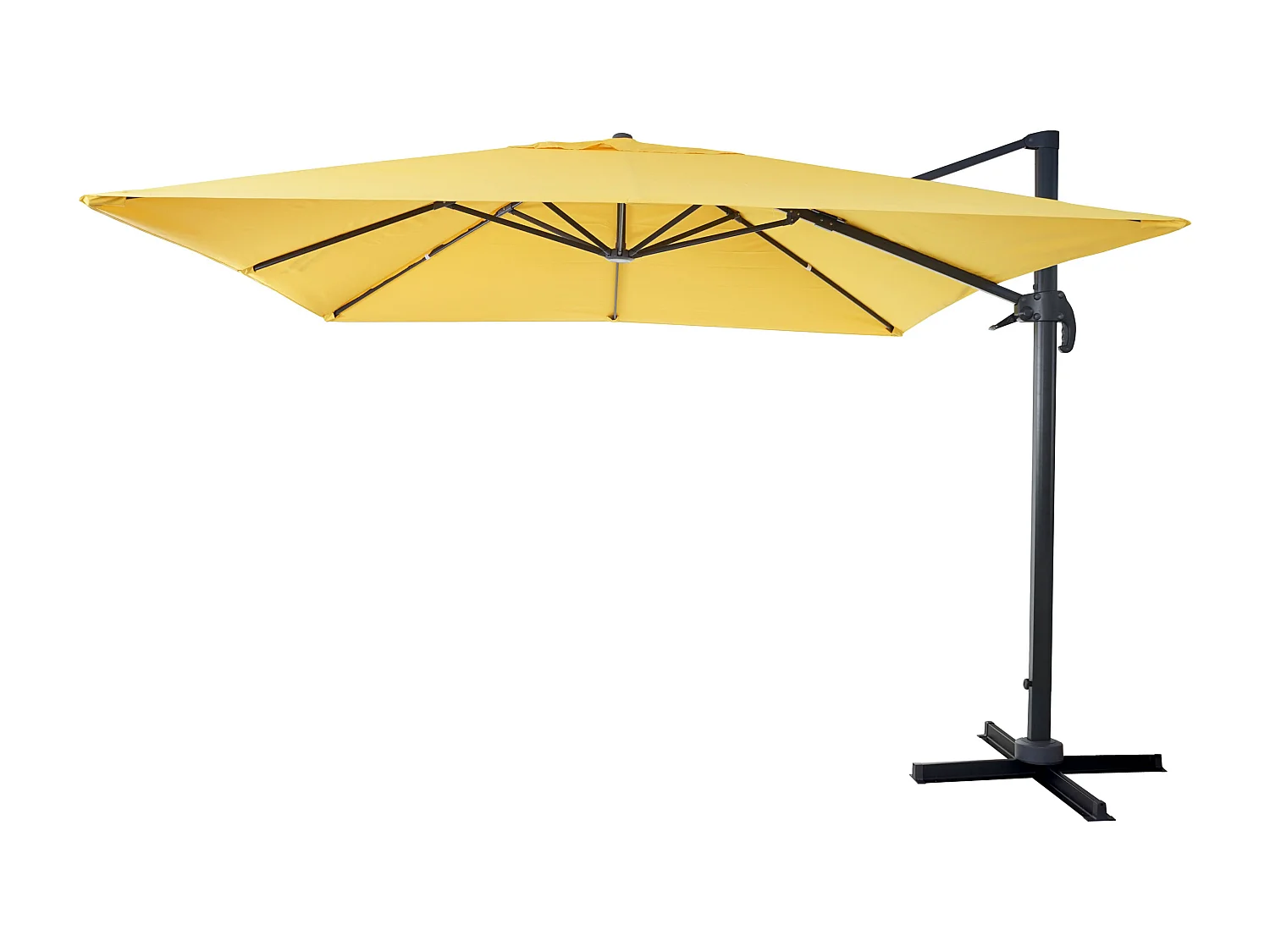 Parasol do świateł drogowych MCW-A96 I obrotowy,  żółty bez stojaka