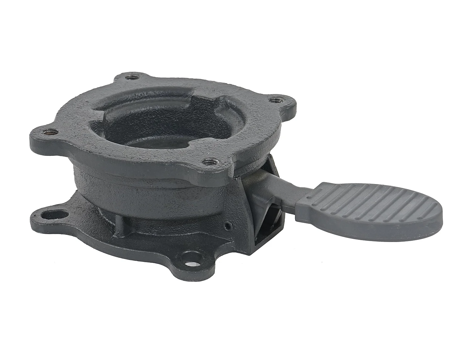 Ampelschirm MCW-A96 II drehbar, Flap, anthrazit mit Ständer, drehbar