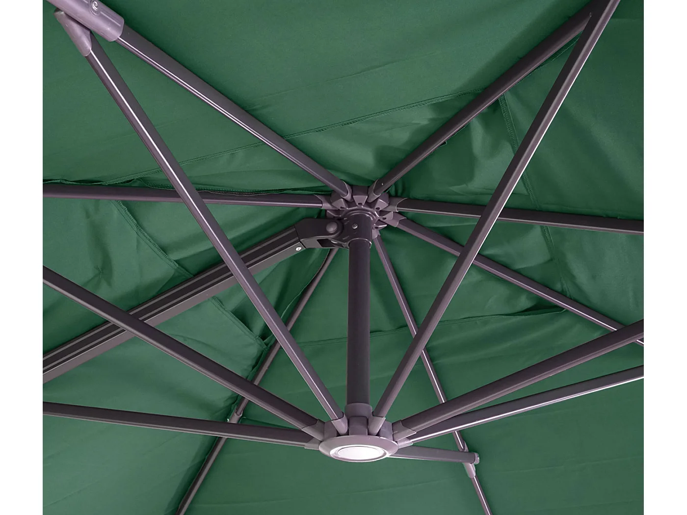 Parasol do świateł drogowych MCW-A96 I obrotowy,  ciemnozielony bez stojaka, obrotowy