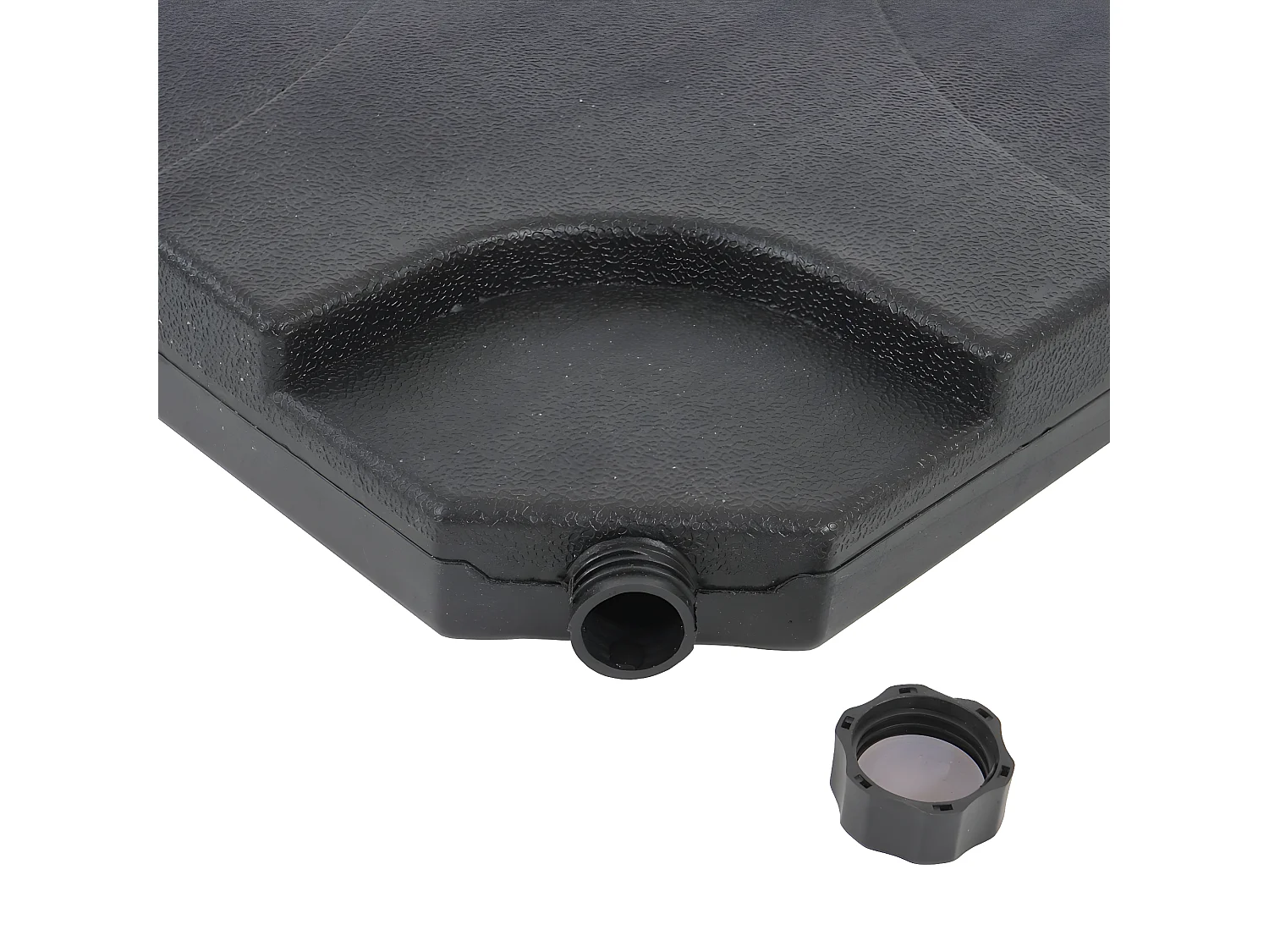 Parasol do sygnalizacji świetlnej MCW-A96 I,  bordowy ze stojakiem