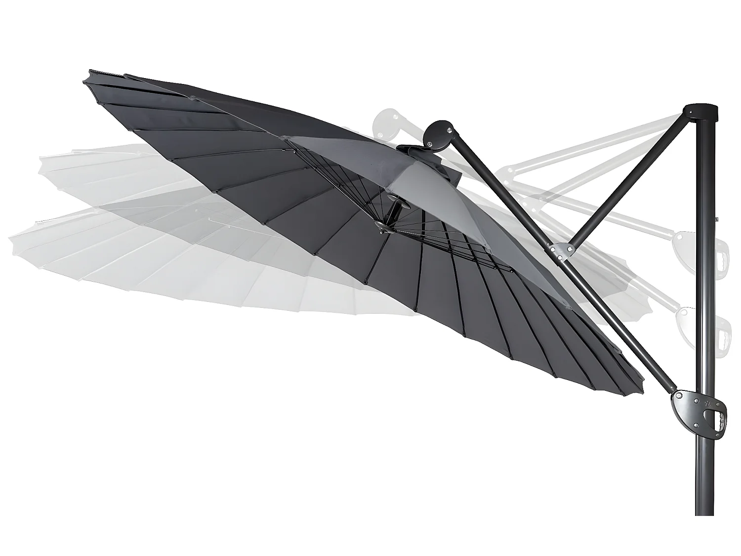 Ampelschirm MCW-A34, Anthrazit