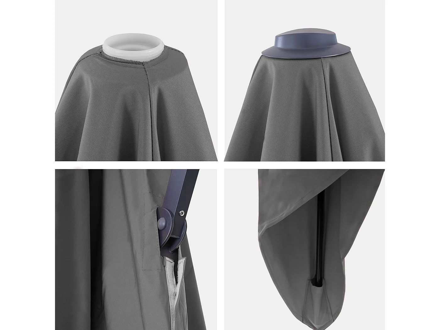 Wymienny pokrowiec do parasola MCW-A96 II,  antracyt