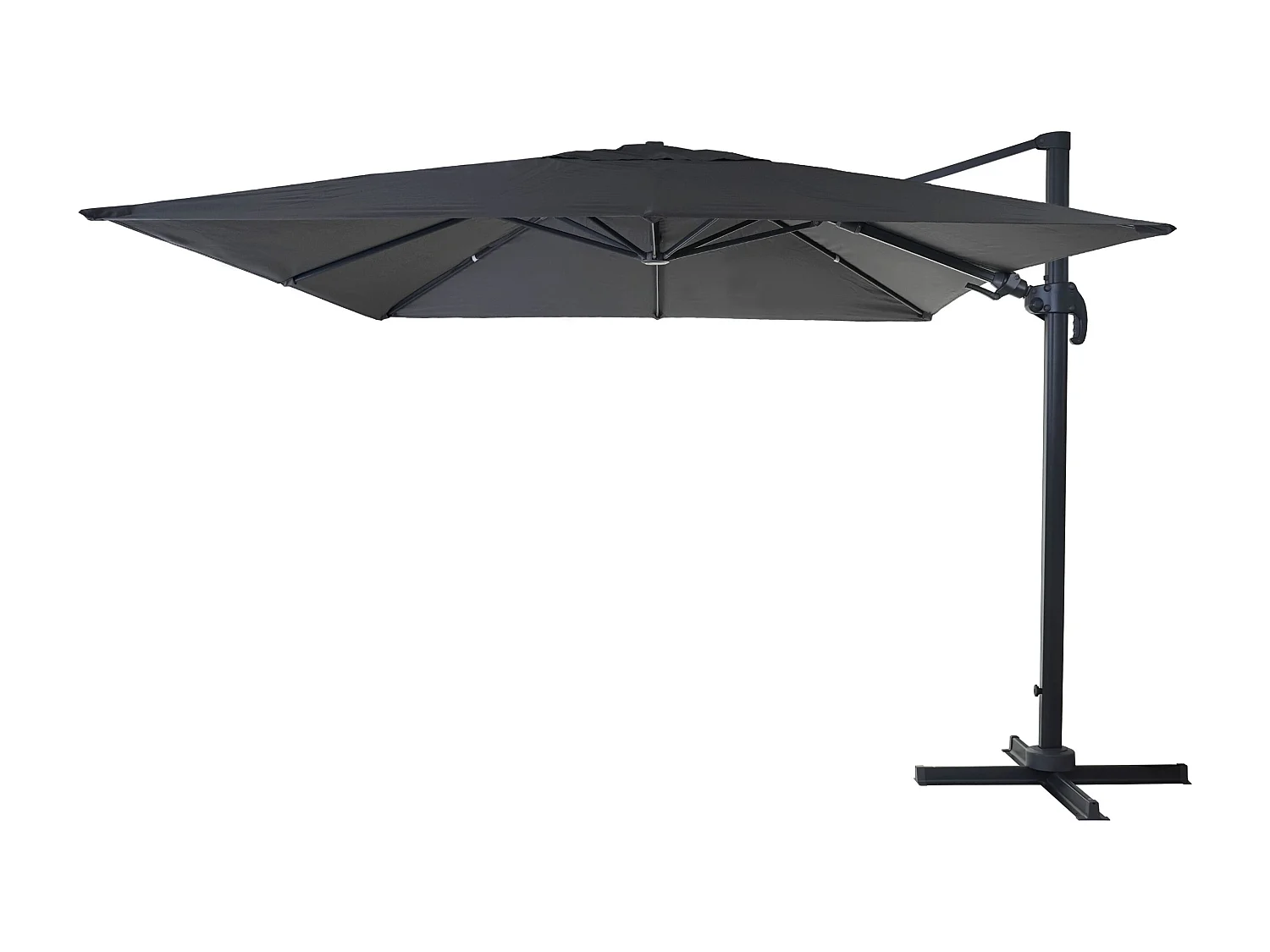 MCW-A96 III drejelig parasol,  antracit, uden stativ, drejelig