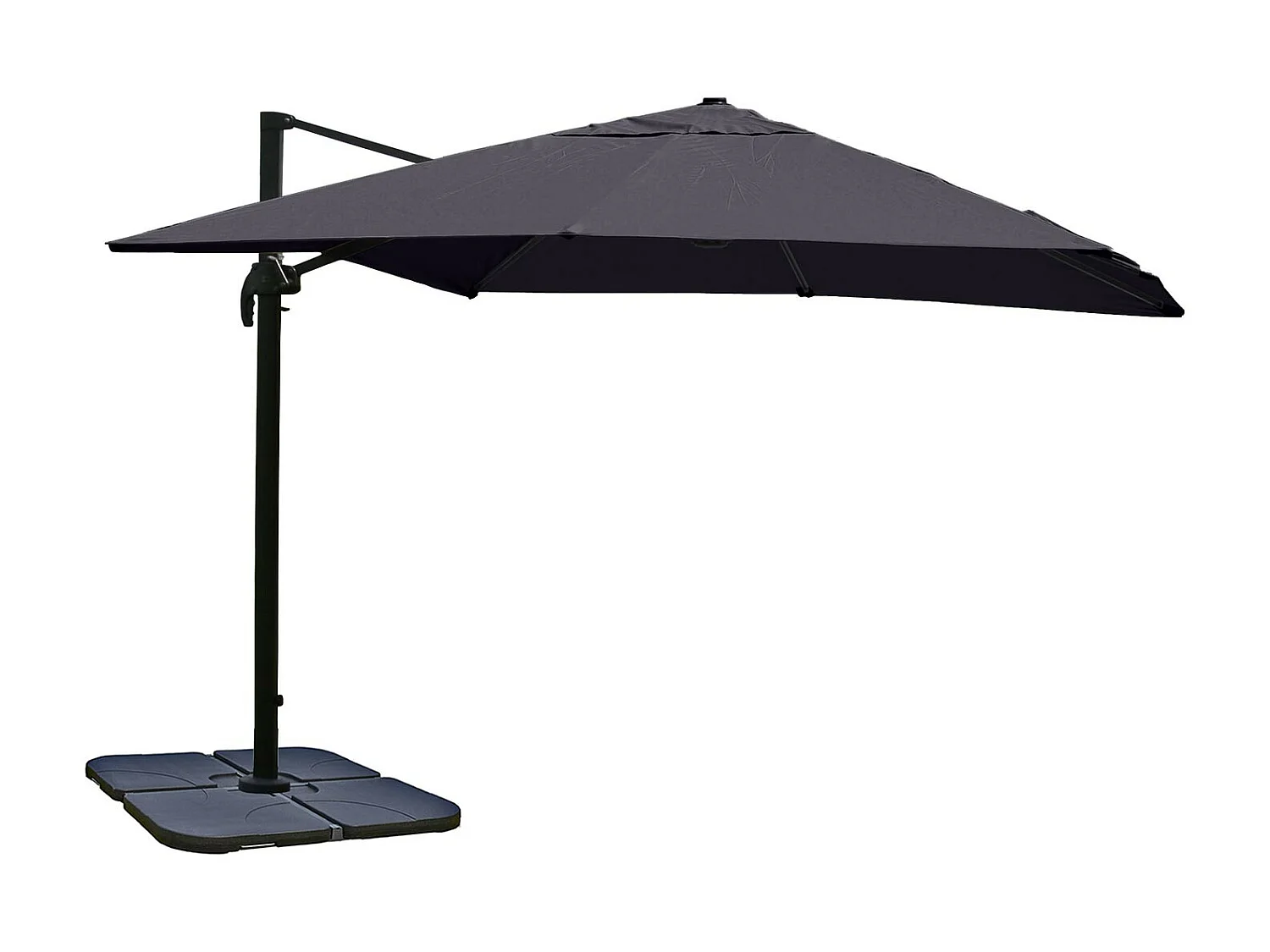 Parasol świetlny MCW-A96 III,  antracyt ze stojakiem