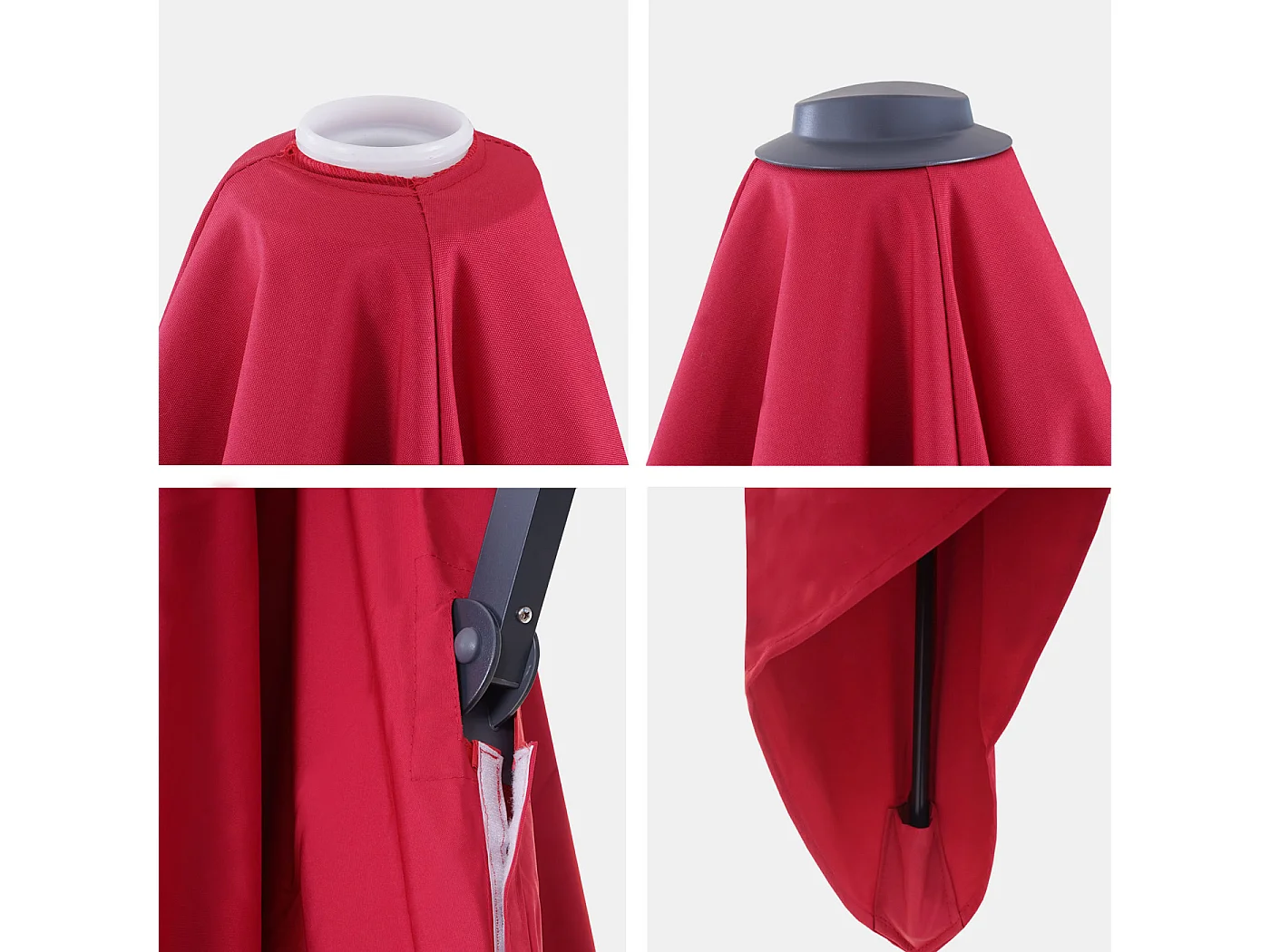 Vervangende hoes voor paraplu MCW-A96 I,  bordeaux