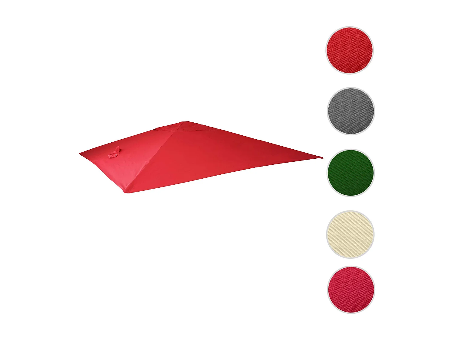 Vervangende hoes voor paraplu MCW-A96,  bordeaux