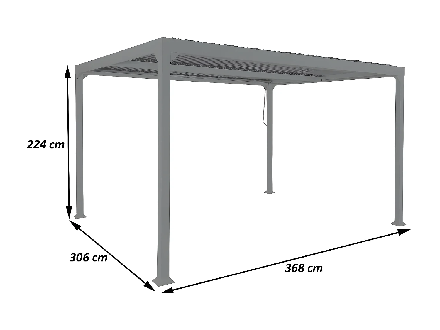 Pergola MCW-L41,  biały