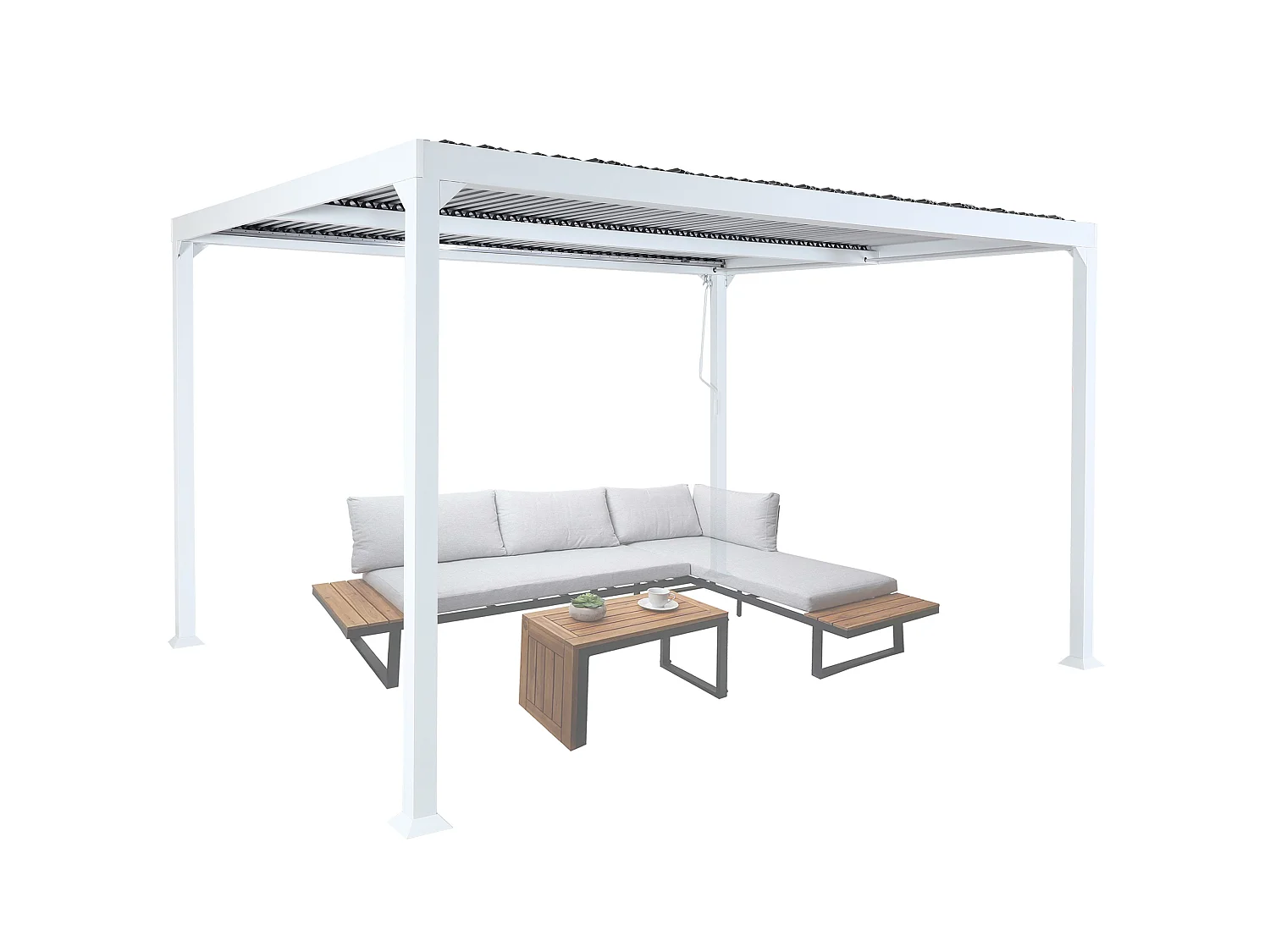 Pergola MCW-L41,  wit