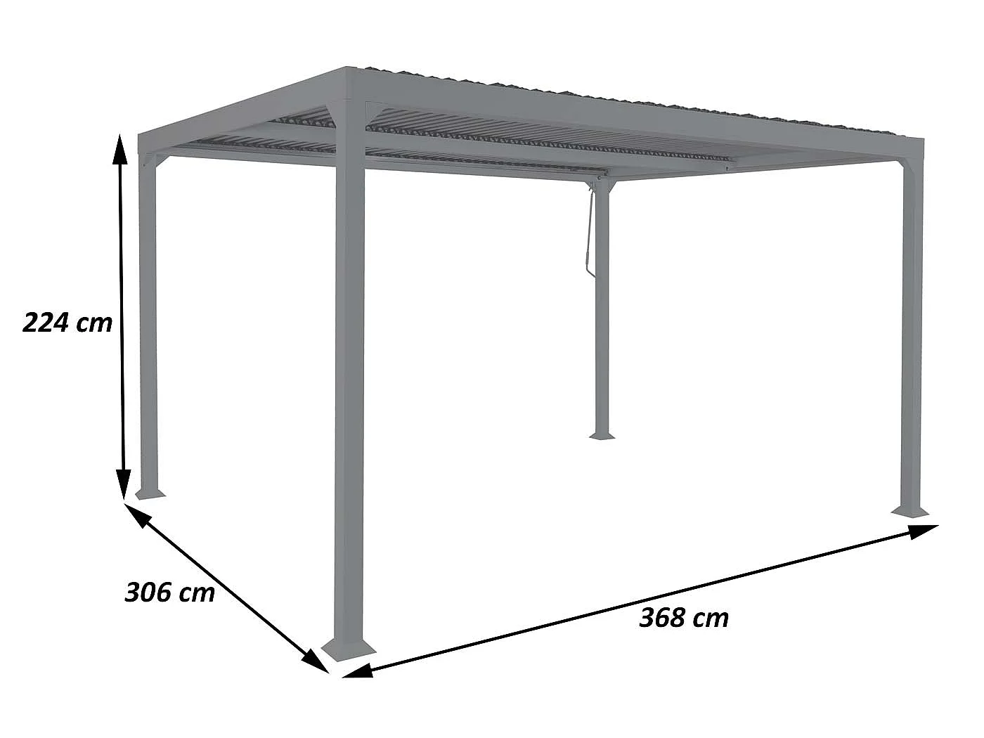 Pergola MCW-L41,  biały