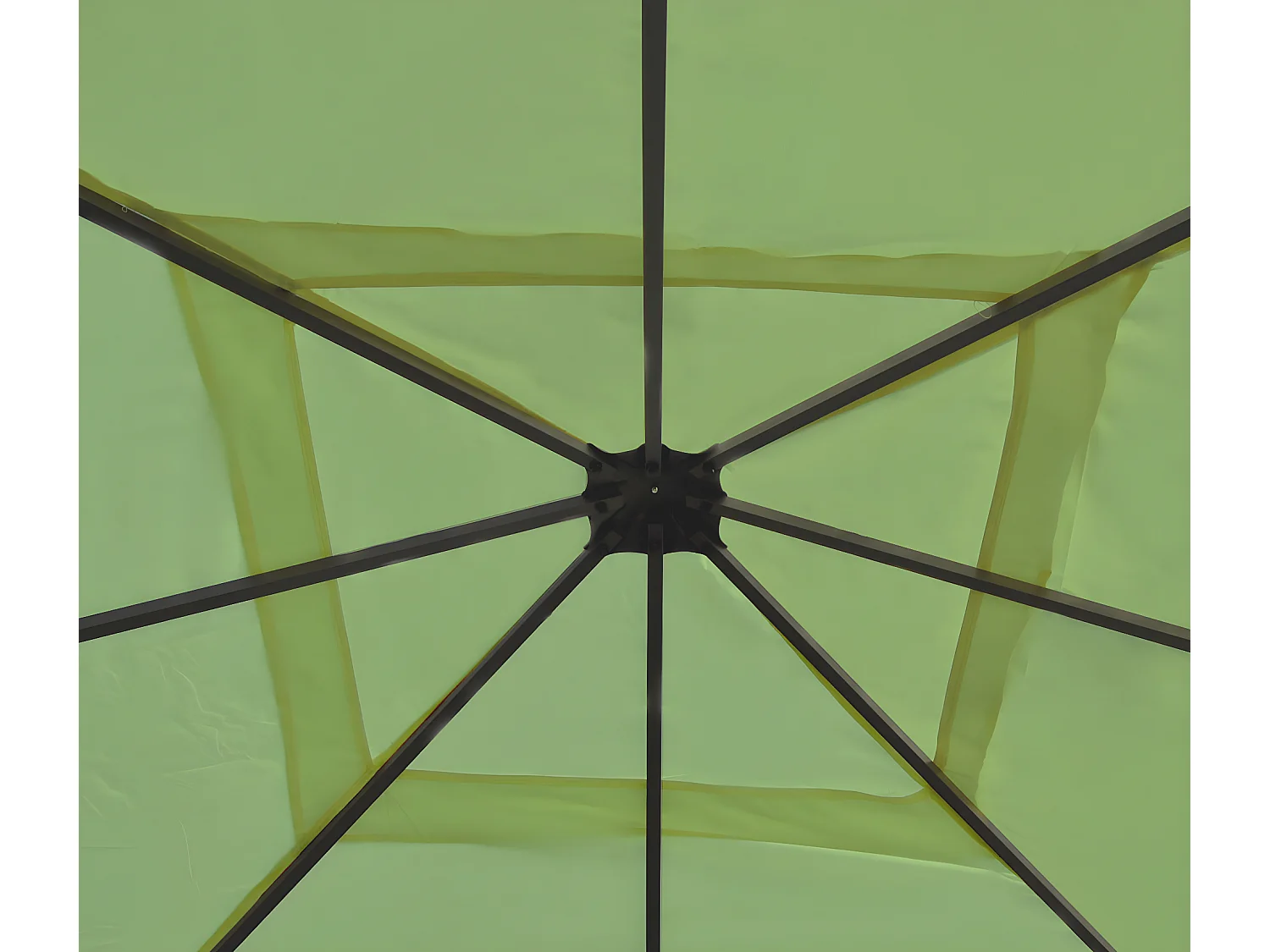 Wymiana pokrycia dachu pergoli Calpe III,  Zielony