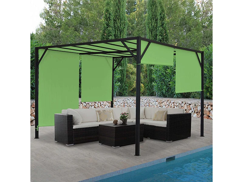 Pergola Beja zielony,  3x3m