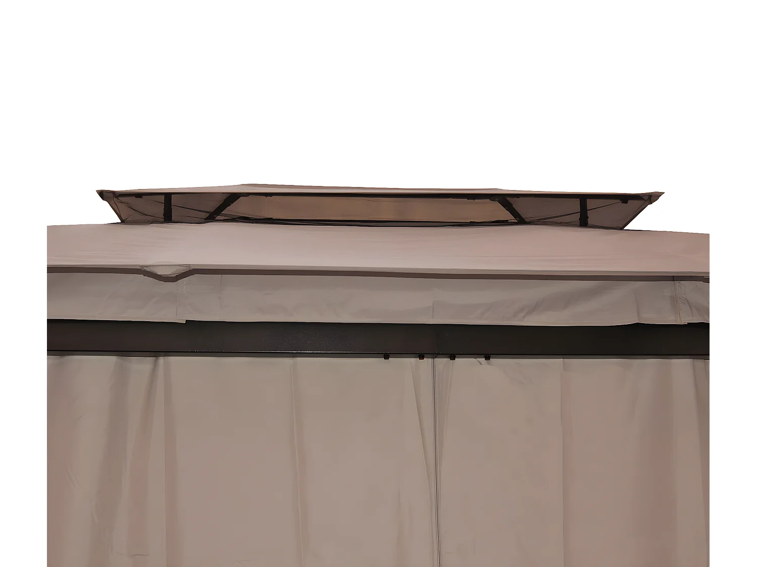 Vervangende bekleding dak voor pergola Nisa,  crème