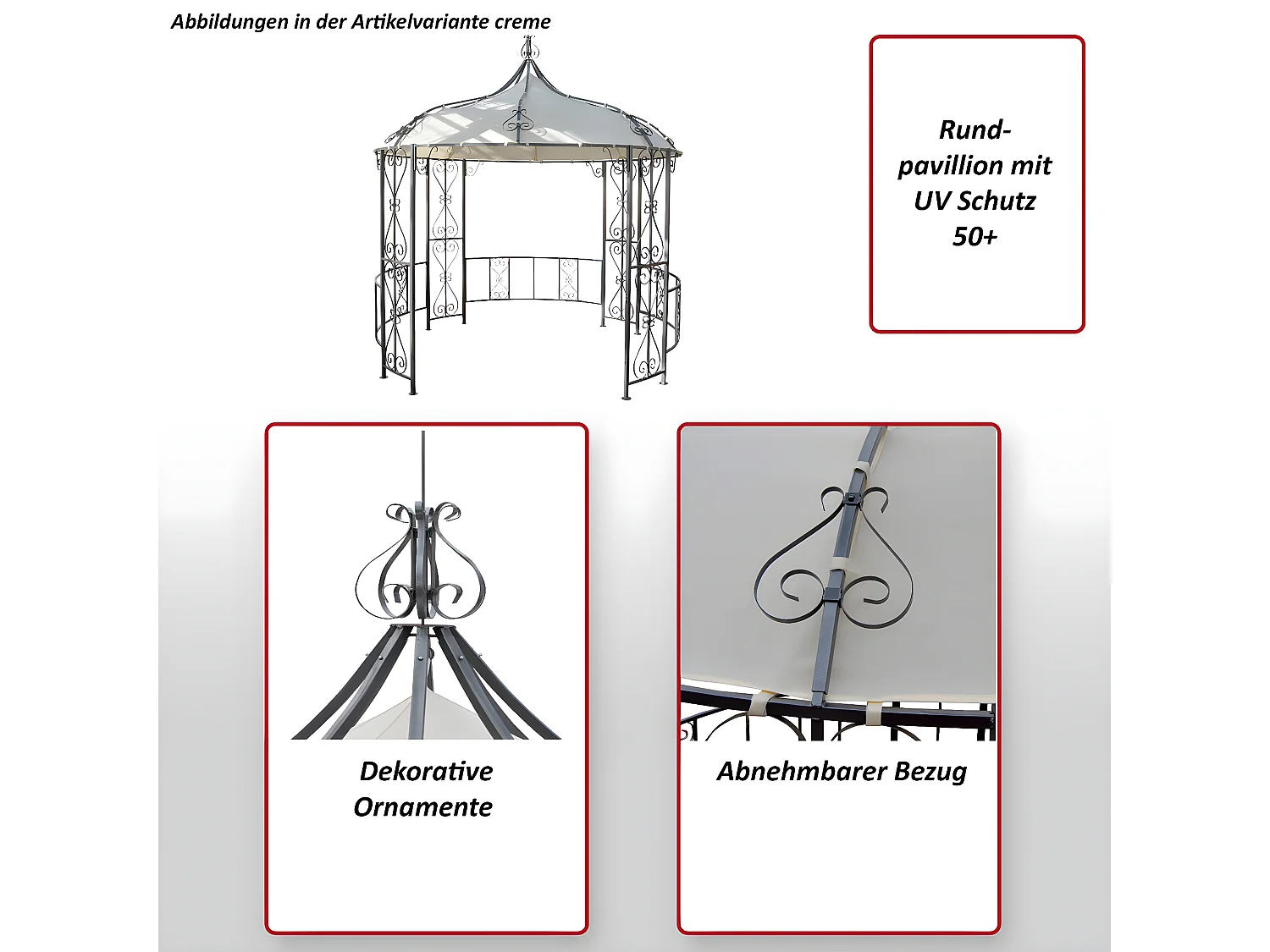 Pergola Cabrera,  szary