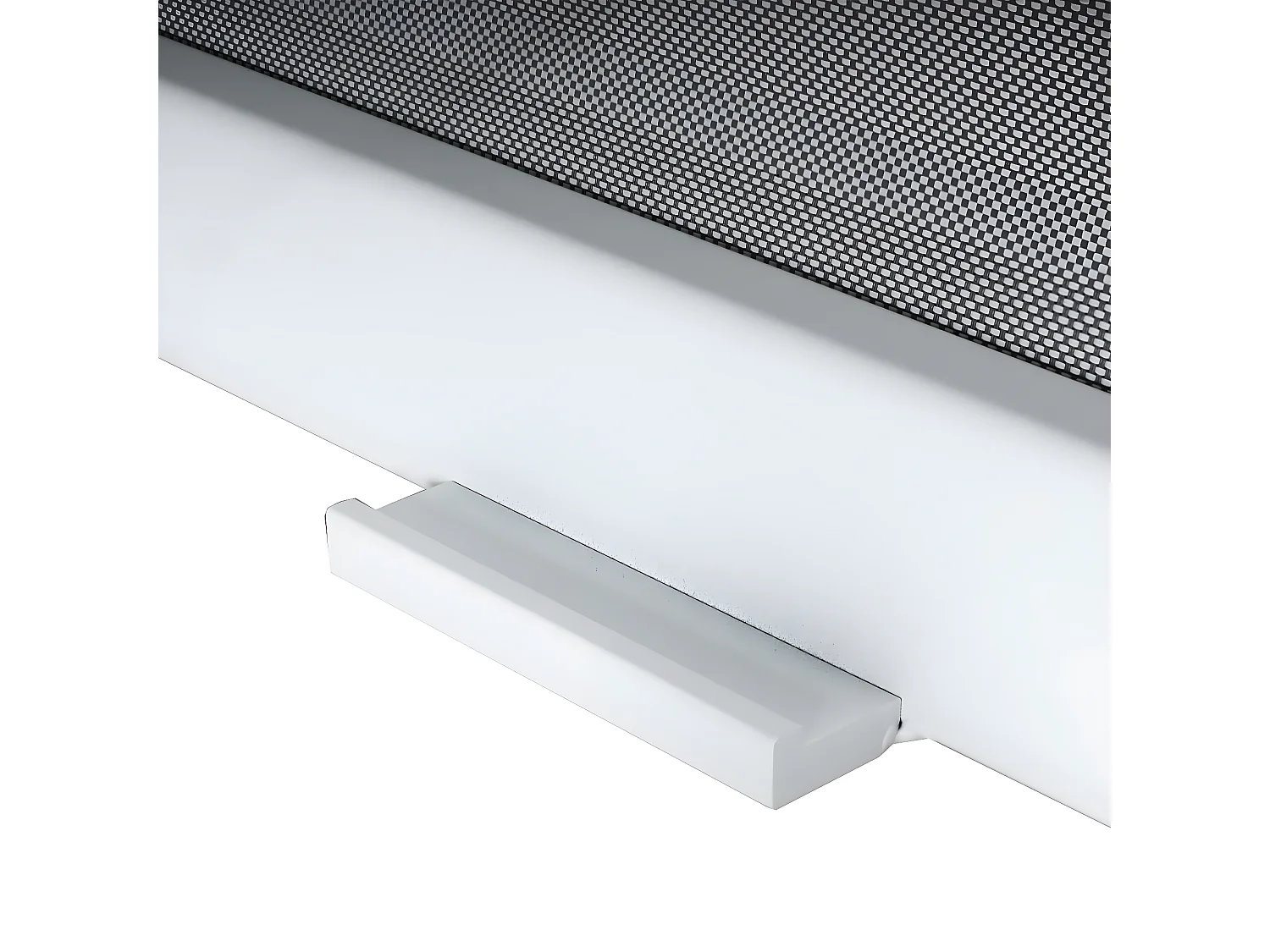 Pergola aluminiowa MCW-L41 z 2x ścianką boczną,  biały