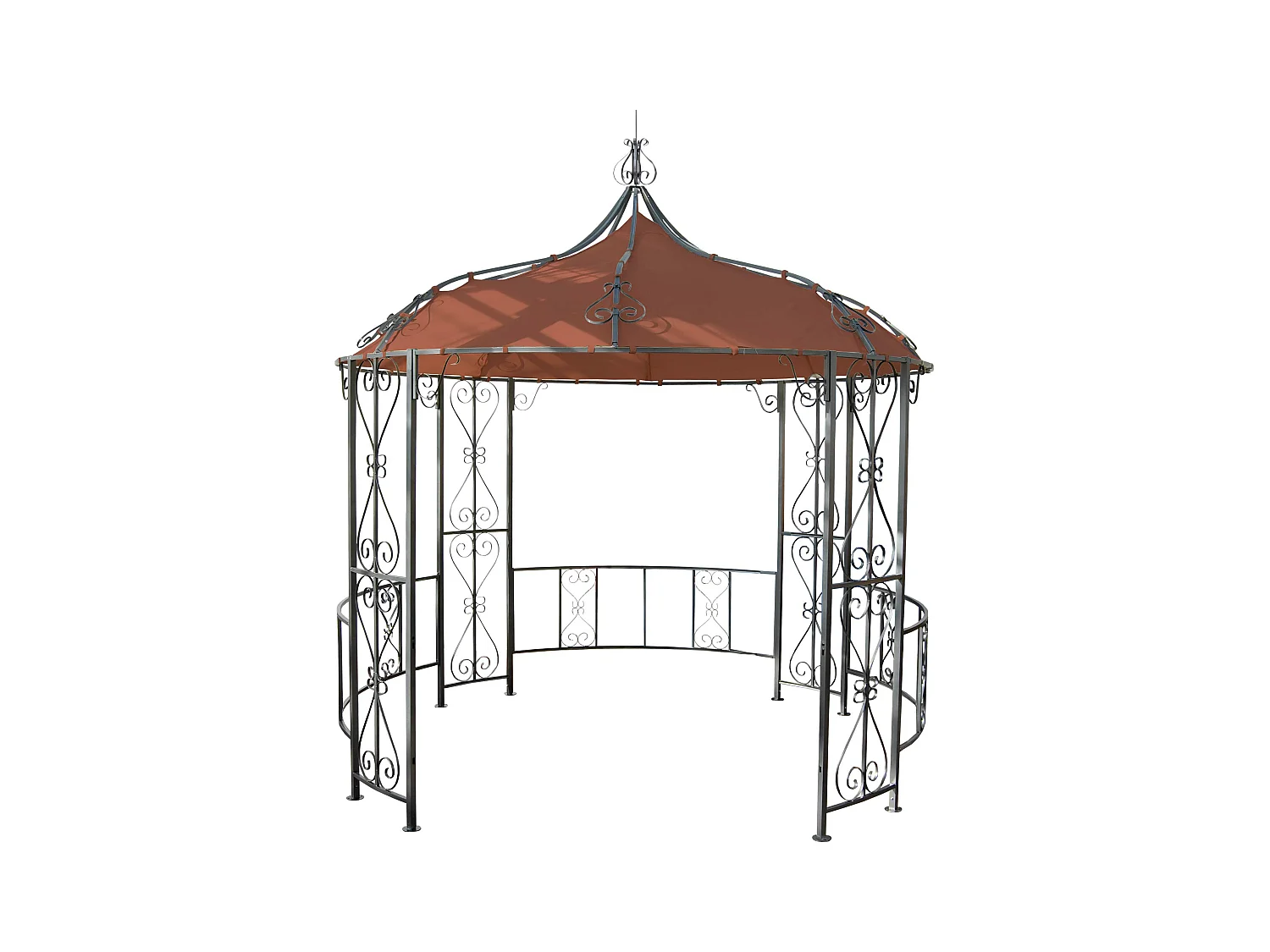 Pergola Cabrera,  terakota-brązowy