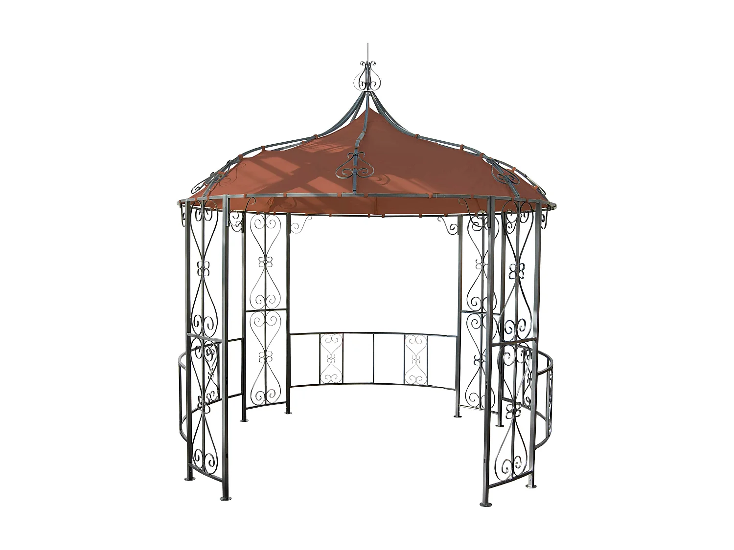 Pergola Cabrera,  terakota-brązowy