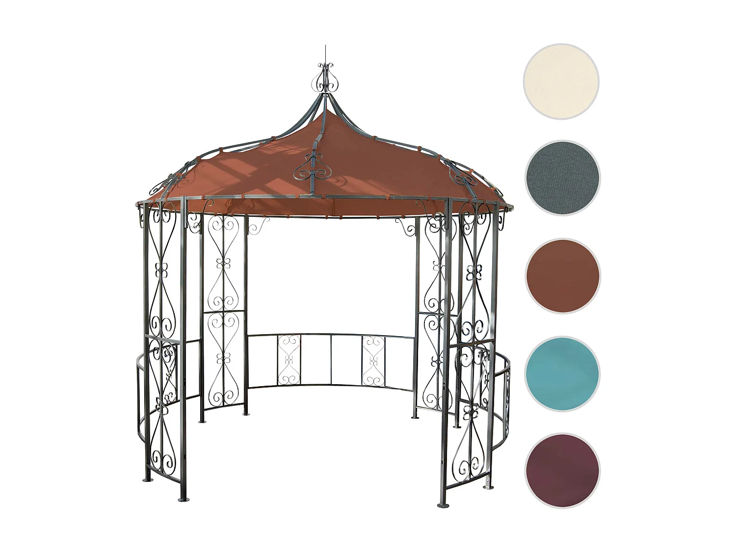 Pergola Cabrera,  terakota-brązowy