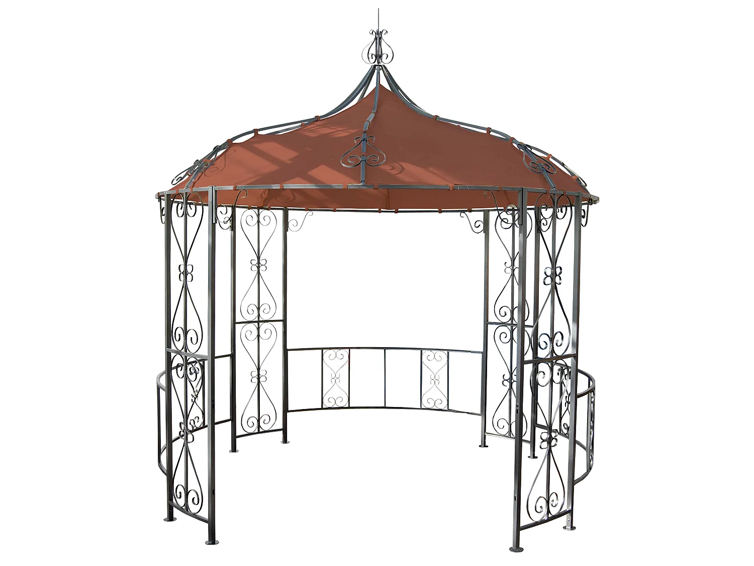 Pergola Cabrera, Terracotta-braun