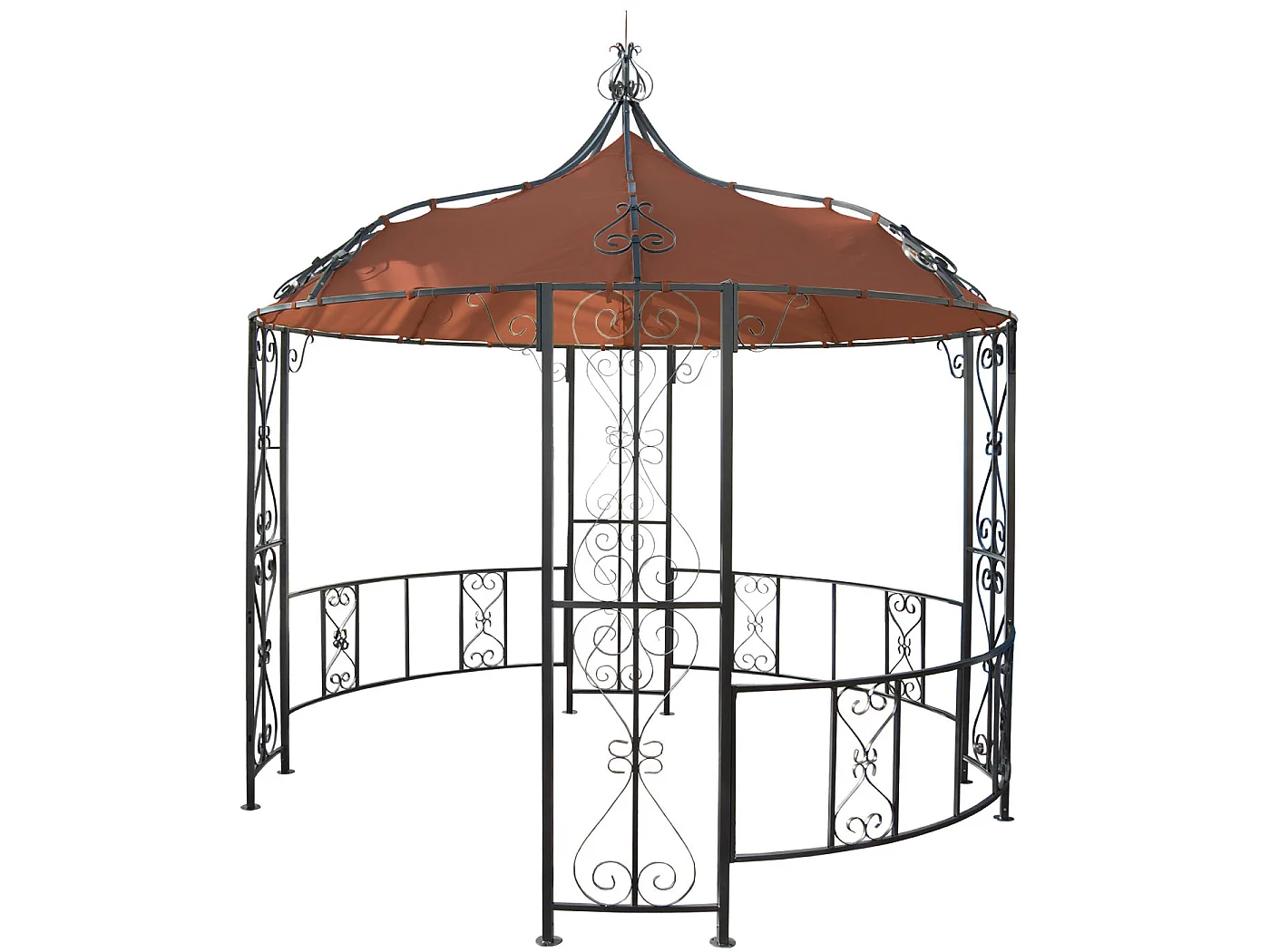 Pergola Cabrera, Terracotta-braun